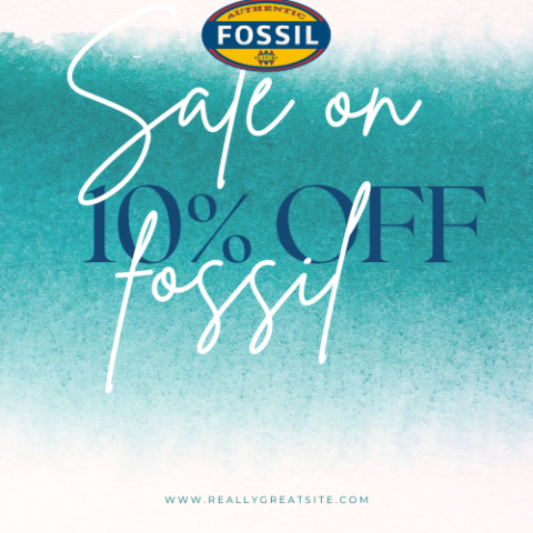 Enjoy 10% off orders on your cart using Fossil's promo code at checkout.