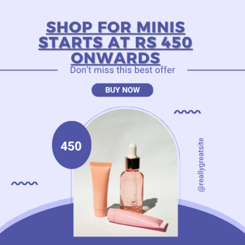 Shop For Minis Starts At Rs 450 Onwards