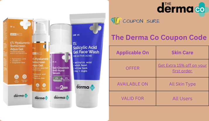 The Derma Co coupon code