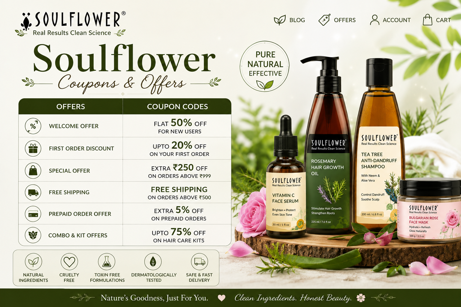 soul flower coupon code
