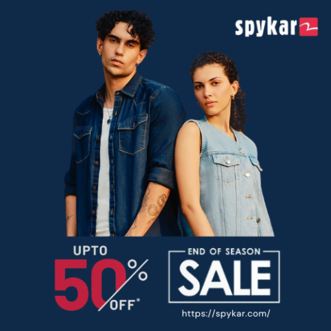 Spykar - End of Season Sale | Upto 50% off