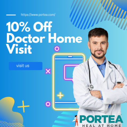 Get 10% off On doctoe home visit at home