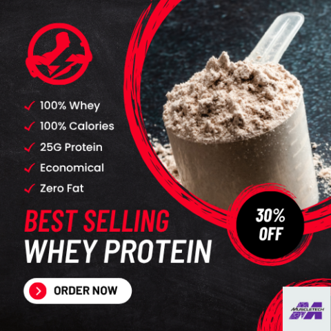 MuscleTech-Nitro-Tech 100% Whey Gold – Flat 30% OFF + 6% OFF