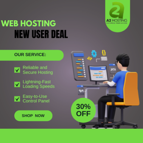 A2 hosting- New Account Shared Hosting Deal upto 30% OFF