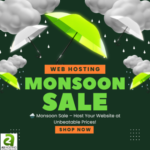 A2 hosting-monsoon sale is live now!