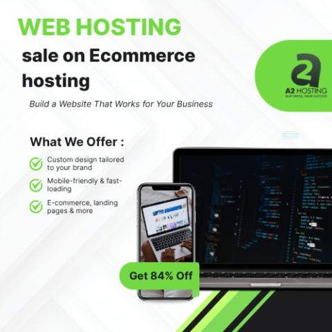A2 hosting-Save Up to 84% on E-commerce Hosting