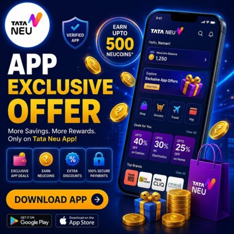 Tata Neu App Coupon Code and Mobile Offer
