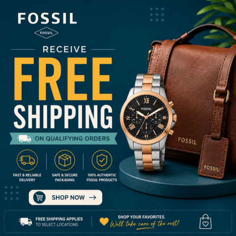 Receive Free Shipping on qualifying orders