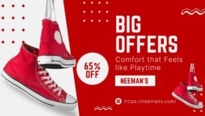 65%  off on neeman's Shoes