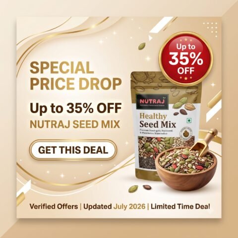 Nutraj Seed Mix special price offer with up to 35% discount coupon