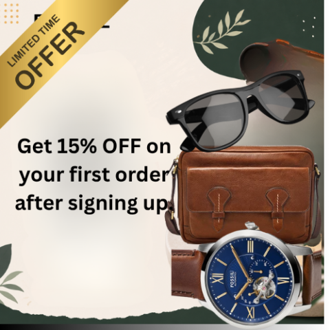 Get 15% OFF on your first order after signing up.