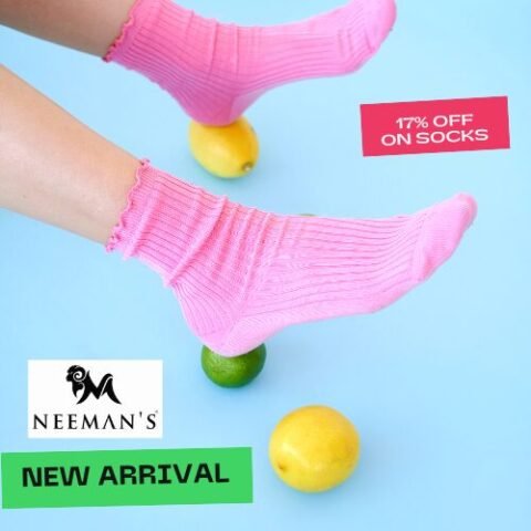 17% quarter all day ankle socks