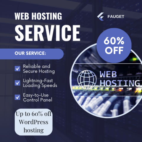 Up to 60% off WordPress hosting