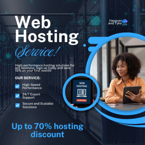 Up to 70% hosting discount