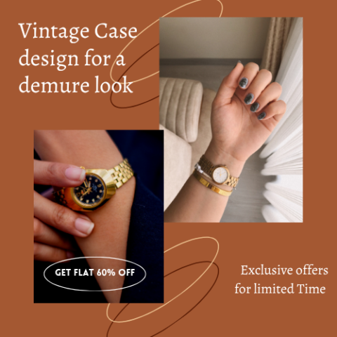 vintage case design 60% off offer is for limited time