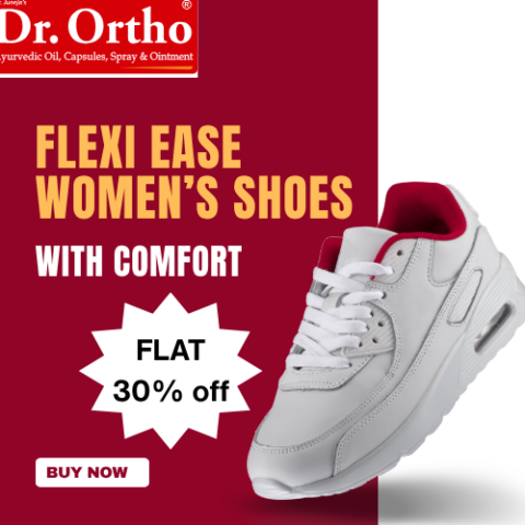 get 30% discount on Dr. ortho flexi ease women's shoes