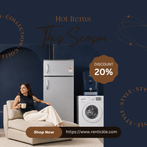 Flat 20% off on each month’s rent; minimum 6-month rental listed.