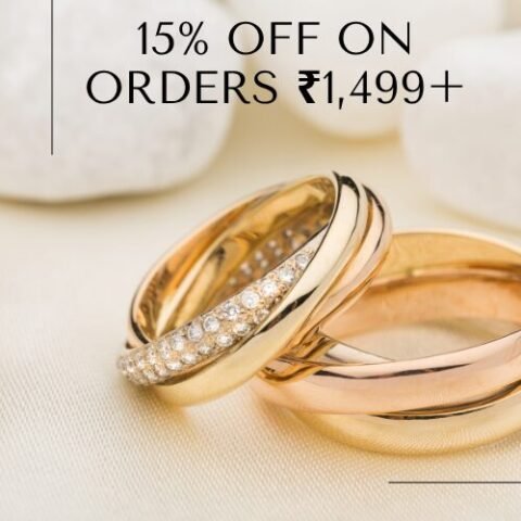 15% OFF on Orders ₹1,499+