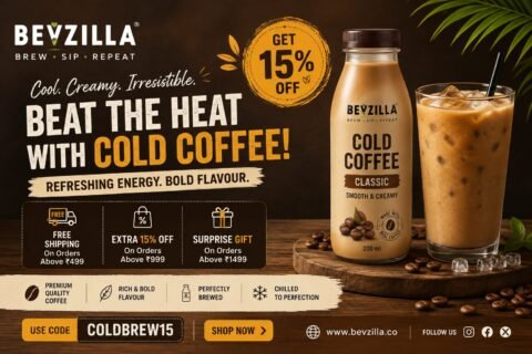 15% off on cold coffee