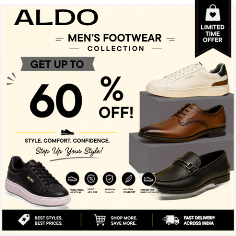 60 per mens footwear