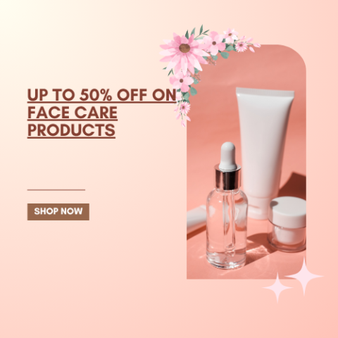 Up To 50% OFF On Face Care Products
