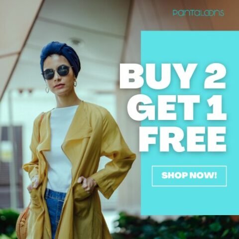 Pantaloons Buy 2 Get 1 FREE