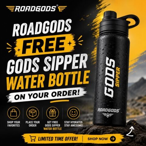 Roadgods Free GODS Sipper Water Bottle on Your Order