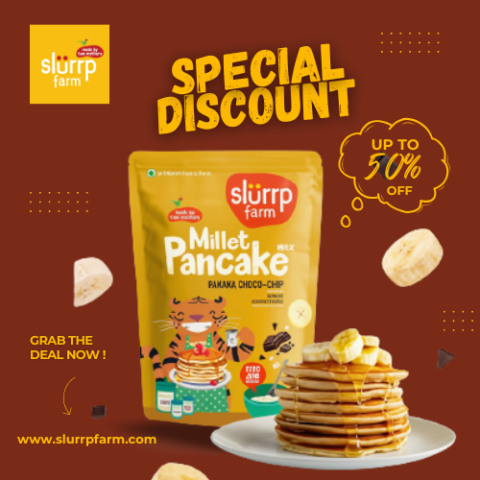 Get Up to 50% Off - SLURRP FARM Pancake Mixes