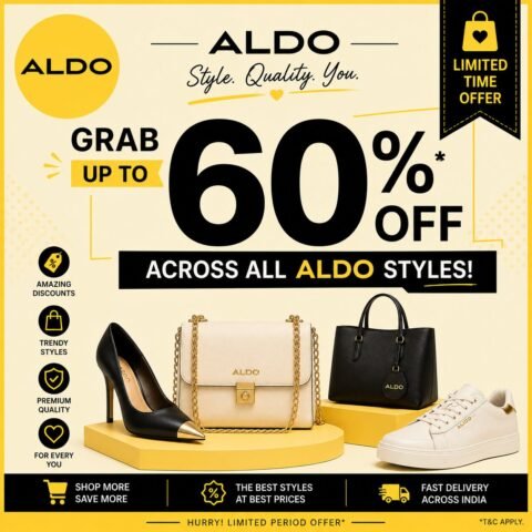Grab Up to 60% OFF Across All ALDO Styles!