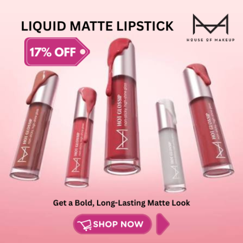 17% Off Liquid Matte Lipstick + Free Shipping