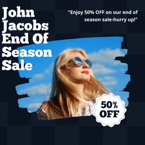 John Jacobs end of season sale