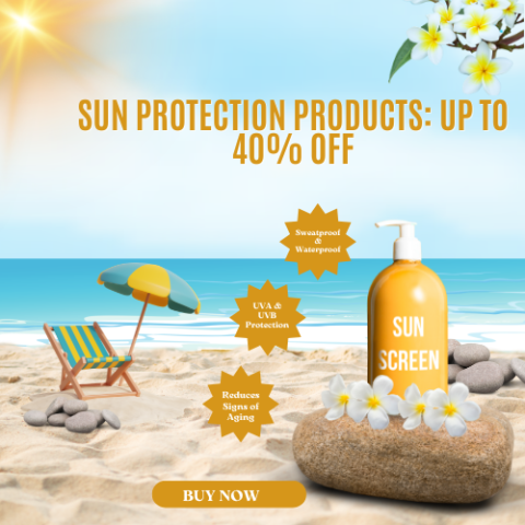 Sun Protection Products: Up To 40% OFF