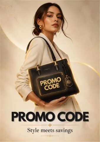 Promo Code Handbag Illustration