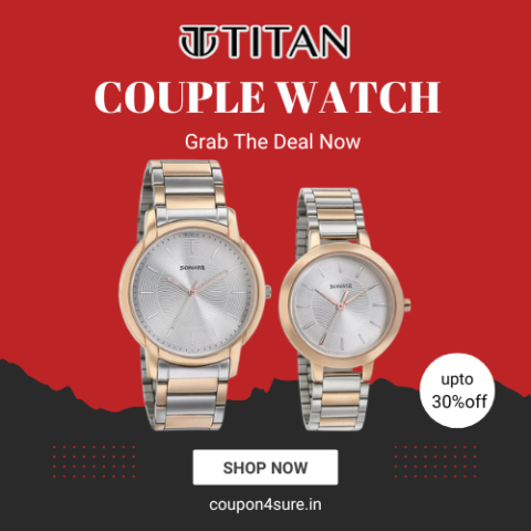 ❤️ Titan Couple Watches: Up to 30% OFF – Limited Time Deal!