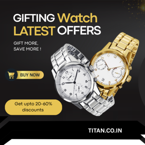 Titan Gifting Watches Sale – Get upto 20-60% OFF