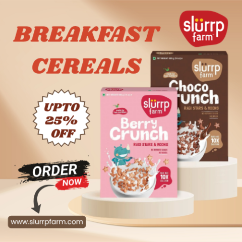 Flat 25% Off on Breakfast Cereals