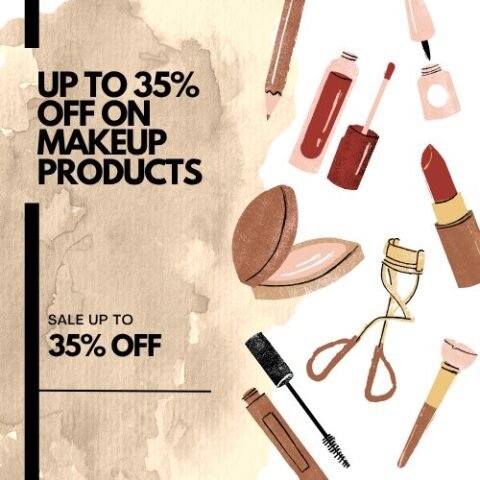 Up To 35% OFF On MakeUp Products