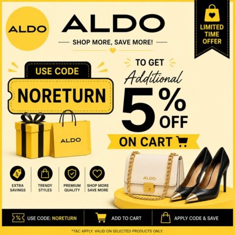 Use CODE “NORETURN” to Get an Additional 5% OFF on CART!