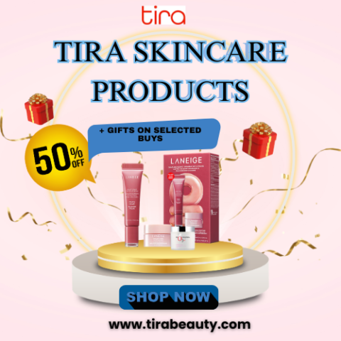 Tira skincare offer up to 50% off plus gifts on selected buys
