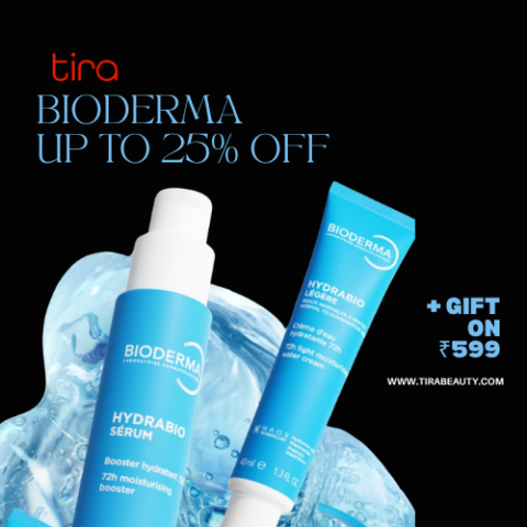 Tira Bioderma offers up to 25% off plus gift on ₹599