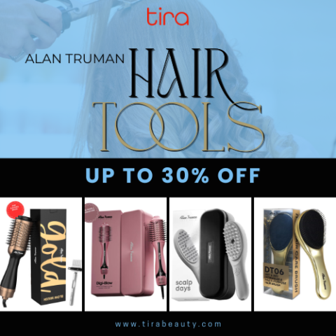 Tira Alan Truman offer up to 30% off on professional hair tools