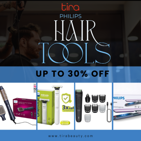 Tira Philips offers up to 30% off on pro hair tools