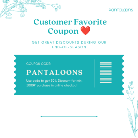 Customer Favorite Pantaloons Coupon
