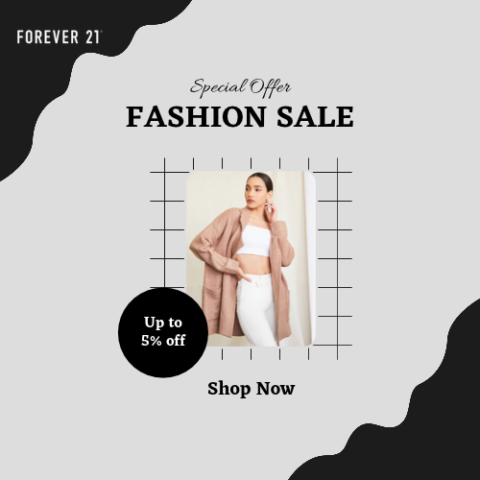 forever 21 coupon code