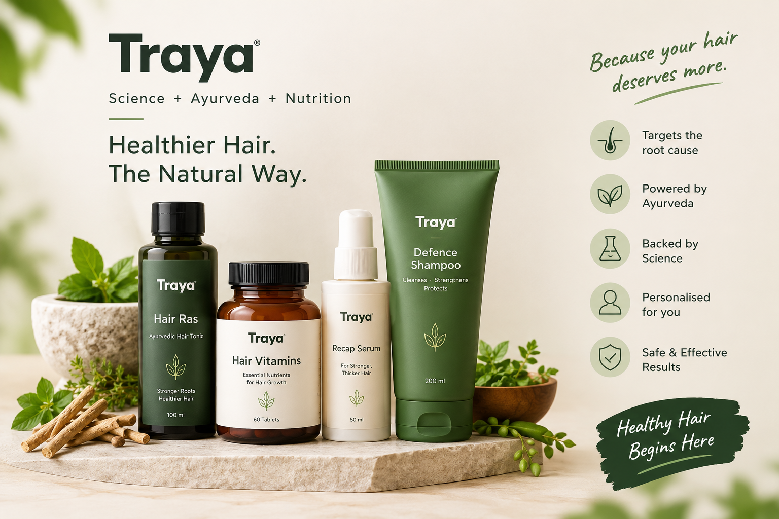 Natural Haircare, Powered by Science