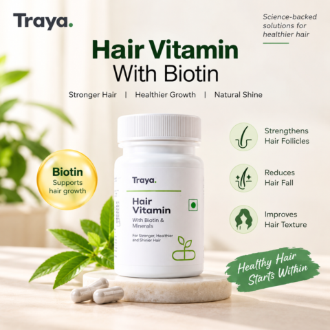 Traya Hair Vitamin with Biotin