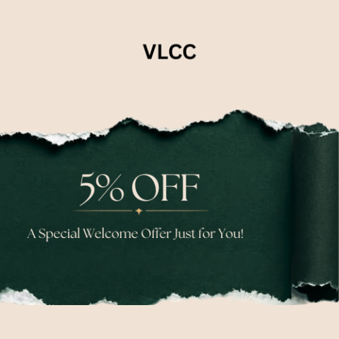 VLCC coupon code 5 percent off first order promo